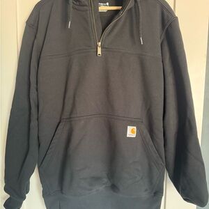 Carhartt Dark Gray Hoodie with Logo